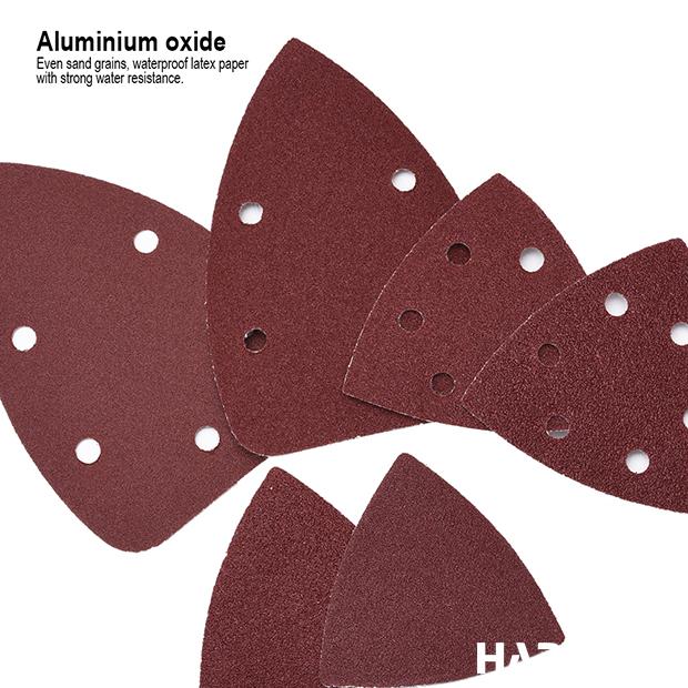 10Pcs Triangle Disc With Velcro