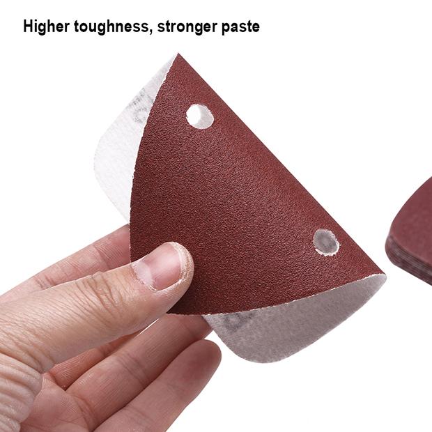 10Pcs Triangle Disc With Velcro