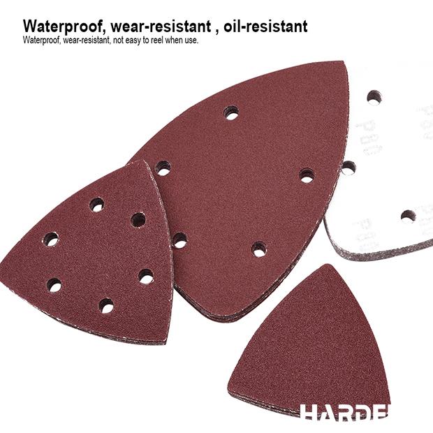 Peach Triangle Disc With Velcro