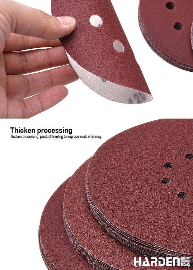 10 Pcs Flap Disc With Velcro