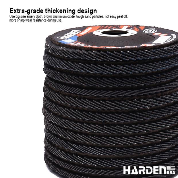 Flap Disc With Fiberglass Backing