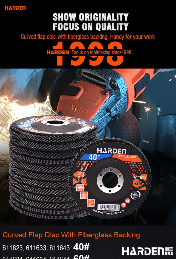 Flap Disc With Fiberglass Backing