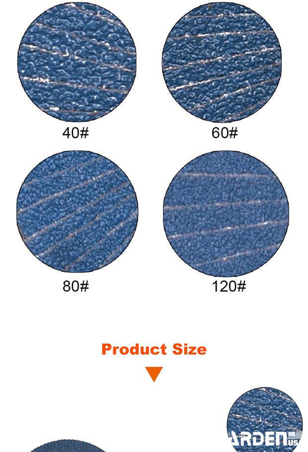 Flap Disc With Fiberglass Backing