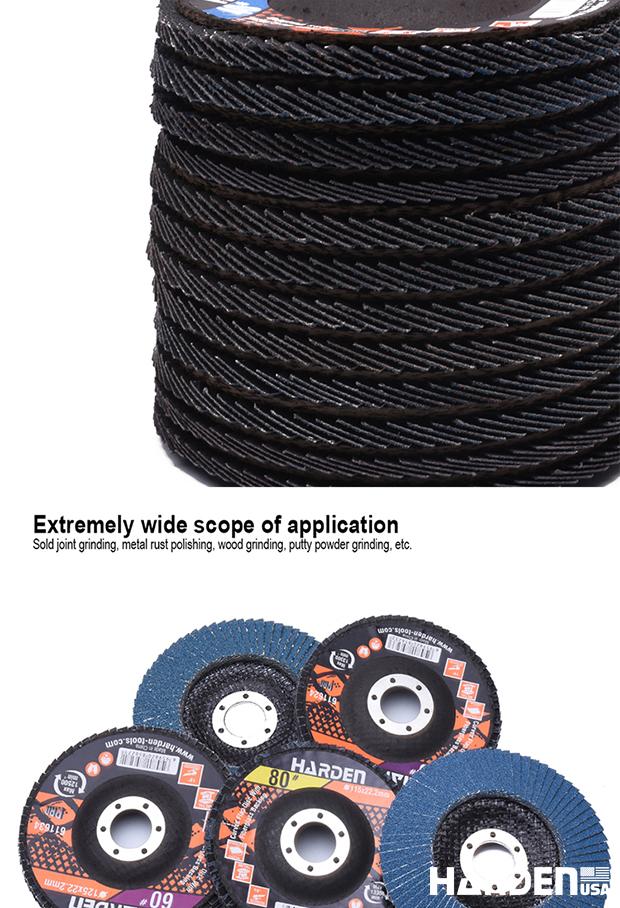 Flap Disc With Fiberglass Backing