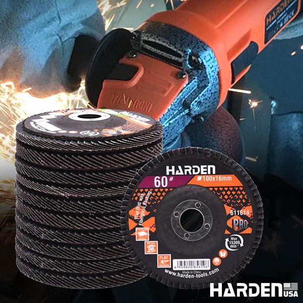 Curved Flap Disc With Fiberglass Backing