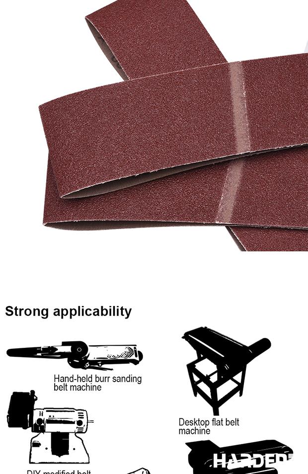 5Pcs Sanding Belt