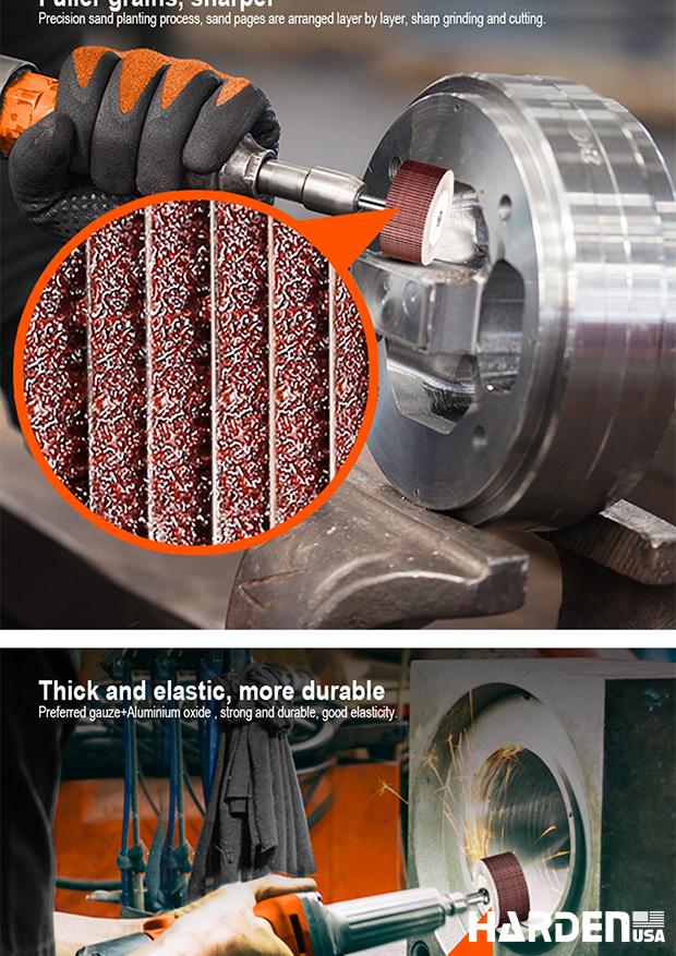 80 Mesh Flap wheel with shaft