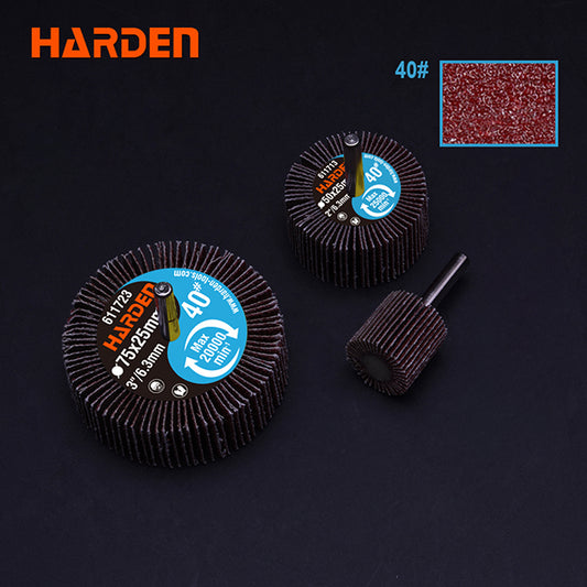 40 Mesh Flap wheel with shaft