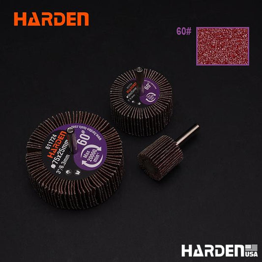 60 Mesh Flap wheel with shaft