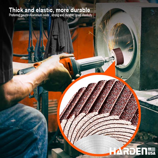 80 Mesh Flap wheel with shaft