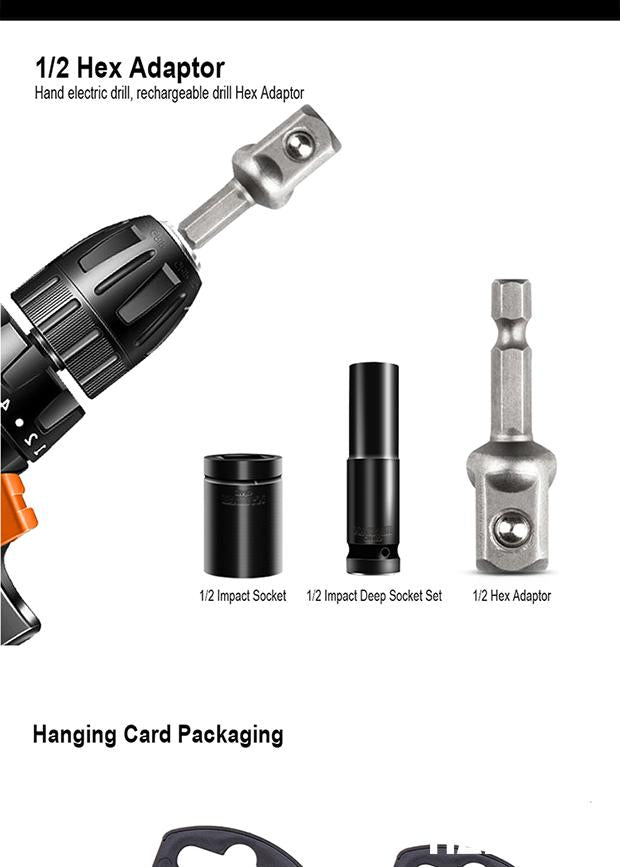 8mm-32mm 1/2" Impact Socket