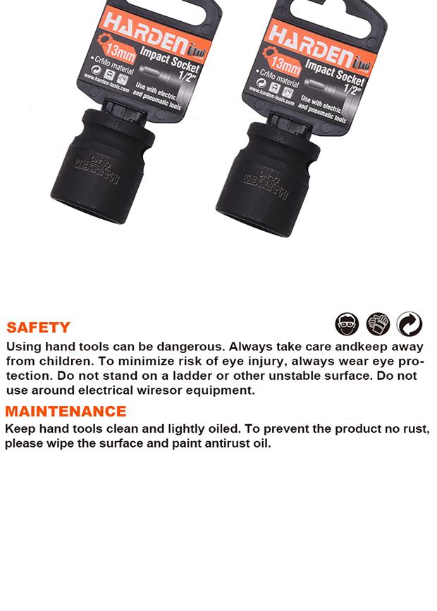 8mm-32mm 1/2" Impact Socket