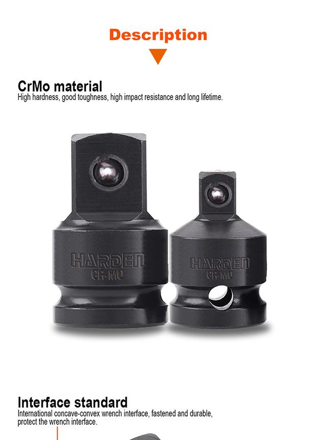 1/2"F x 3/8"M Impact Adaptor