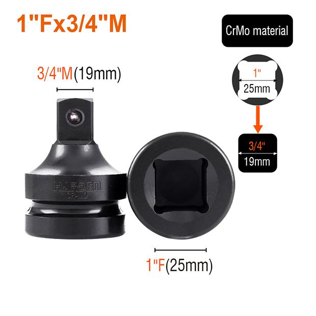 8Pcs 1/2" Impact Adaptor Set