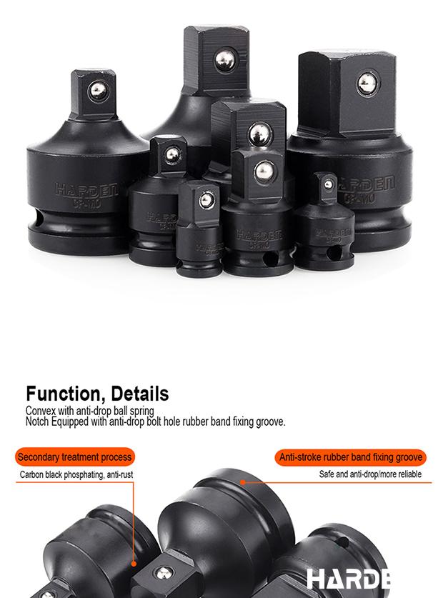 8Pcs 1/2" Impact Adaptor Set