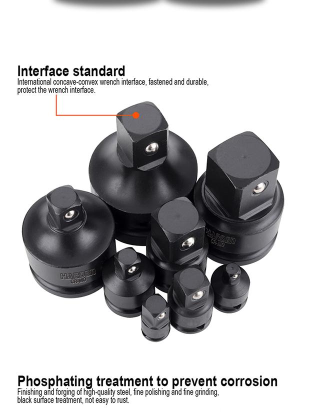 8Pcs 1/2" Impact Adaptor Set