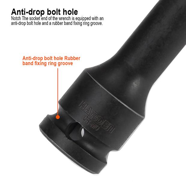 8Pcs 1/2" Impact Torx Bit Set