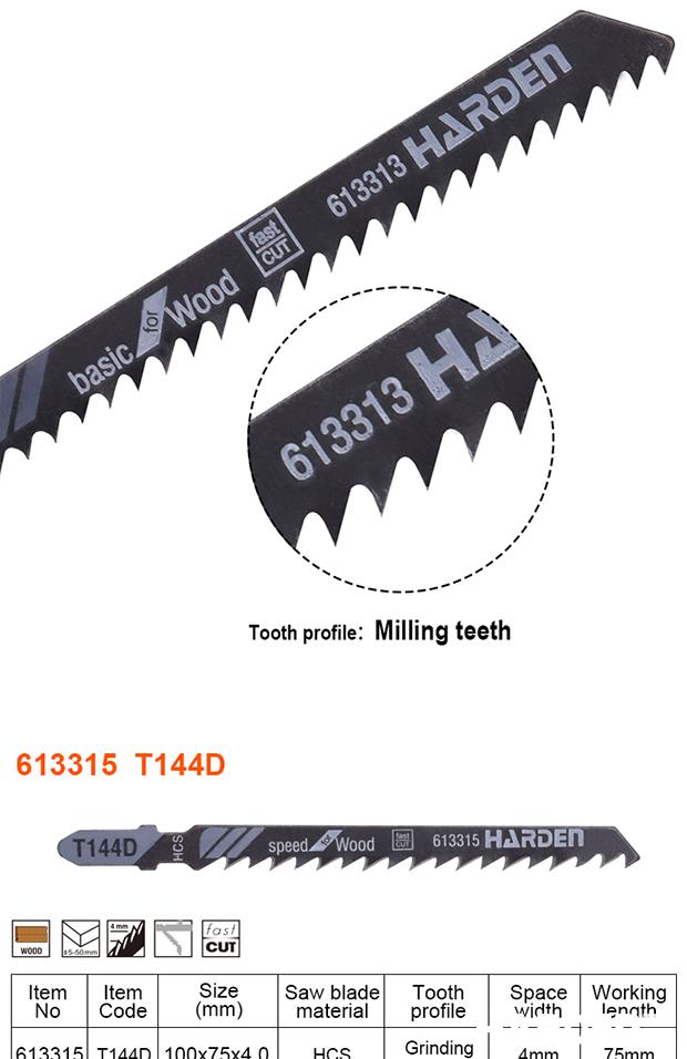 5Pcs Jig Saw Blade Set