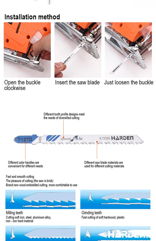 5Pcs Jig Saw Blade Set