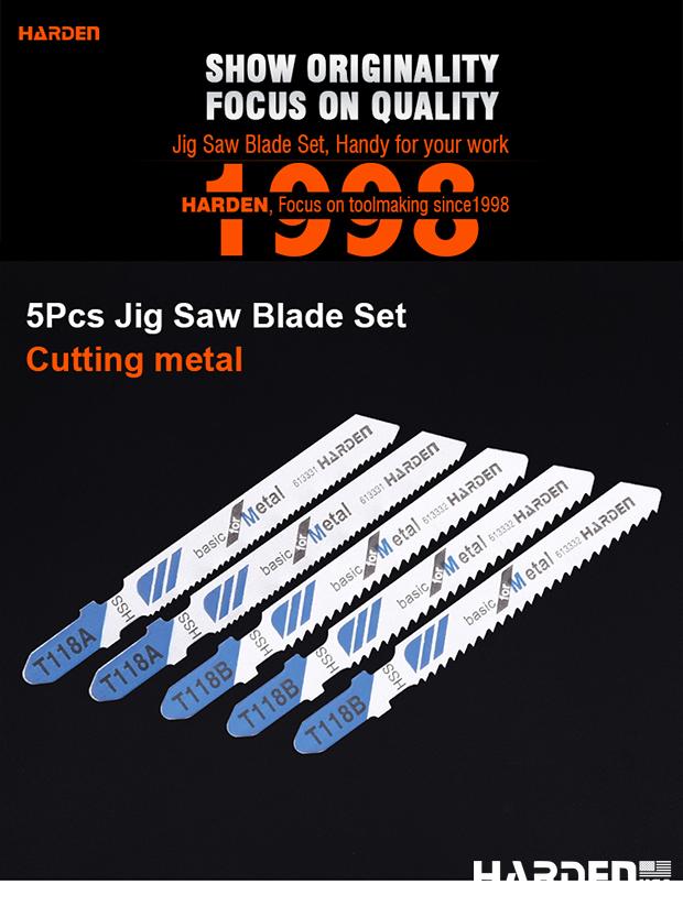 5Pcs Jig Saw Blade Set