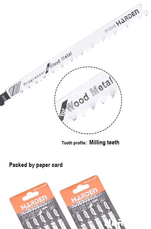 5Pcs Jig Saw Blade Set