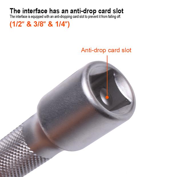 125-250mm 1/2" Extension Bar