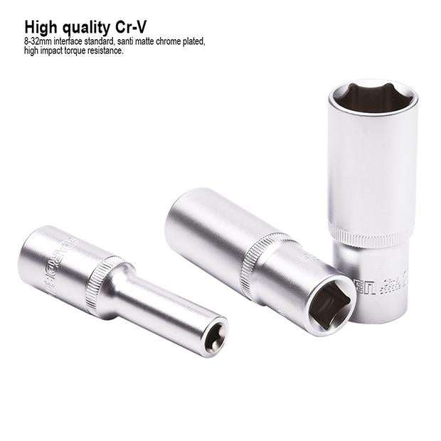 8-32mm 1/2" Hexagon Deep Socket