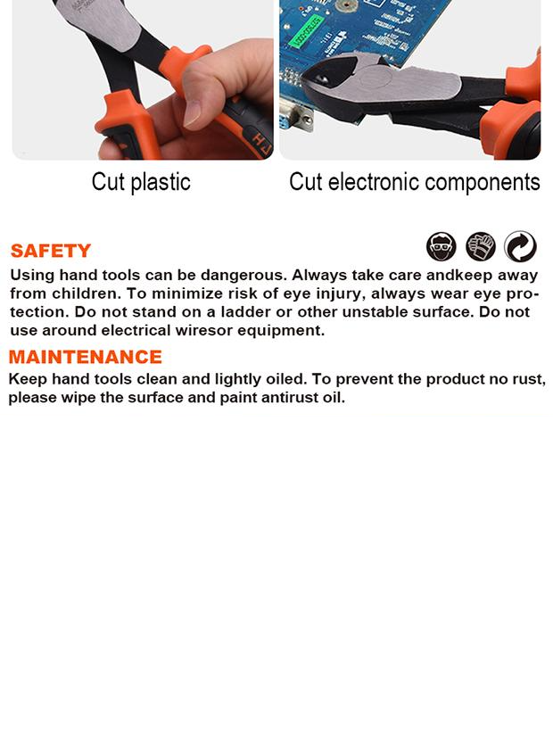7" Diagonal Cutting Plier