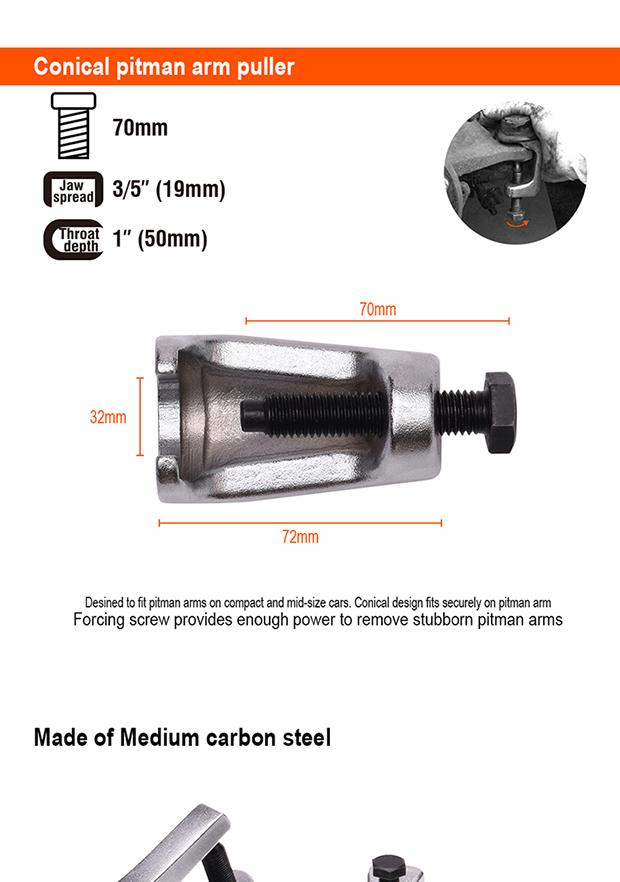 5Pcs Ball Joint Separator Set