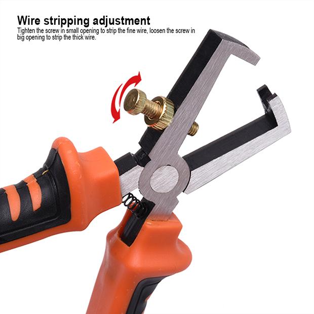 6" Pro Wire Stripper Plier