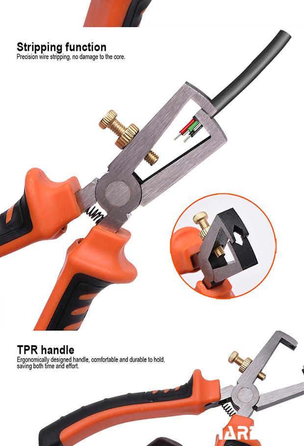 6" Pro Wire Stripper Plier