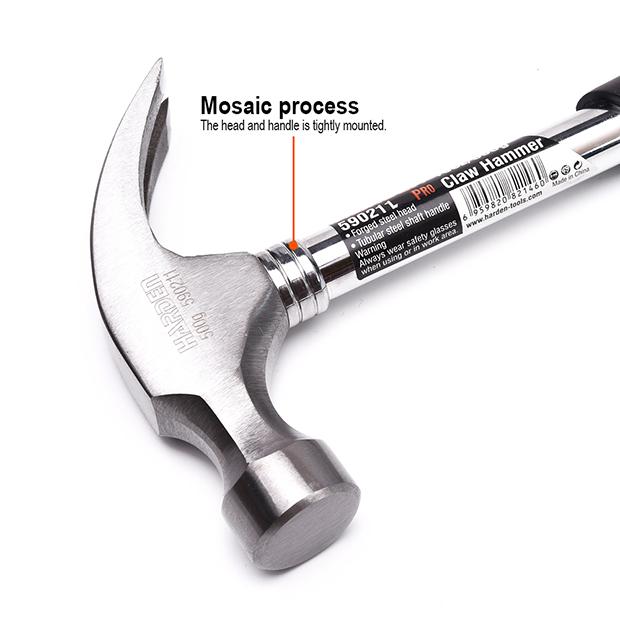 Claw Hammer with Tubular Handle