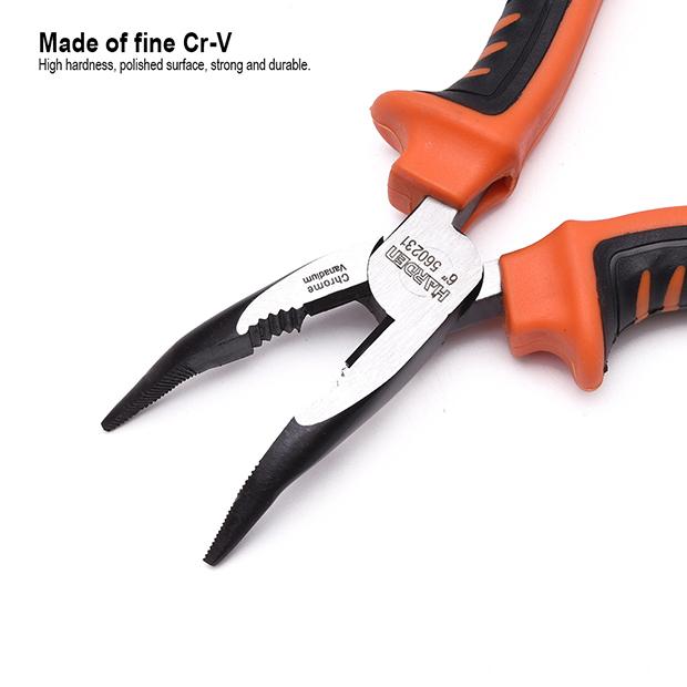 6" Pro Bent Nose Plier