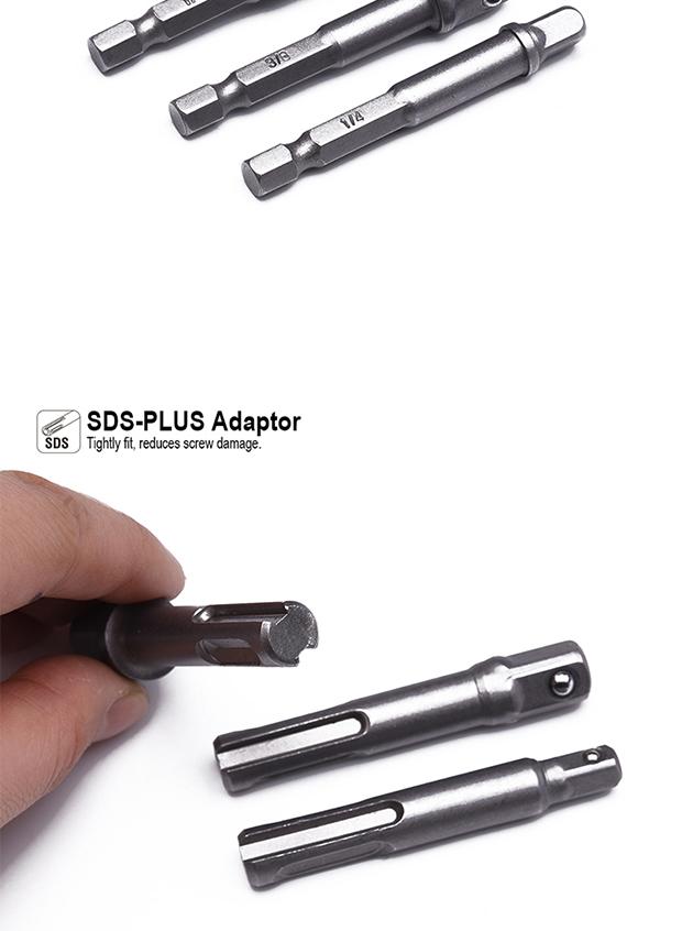 3Pcs Hex Adaptor