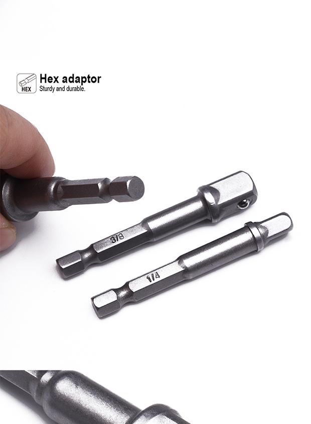 3Pcs Hex Adaptor