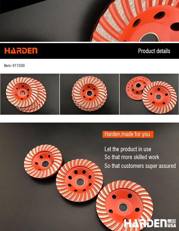Diamond turbo grinding wheel