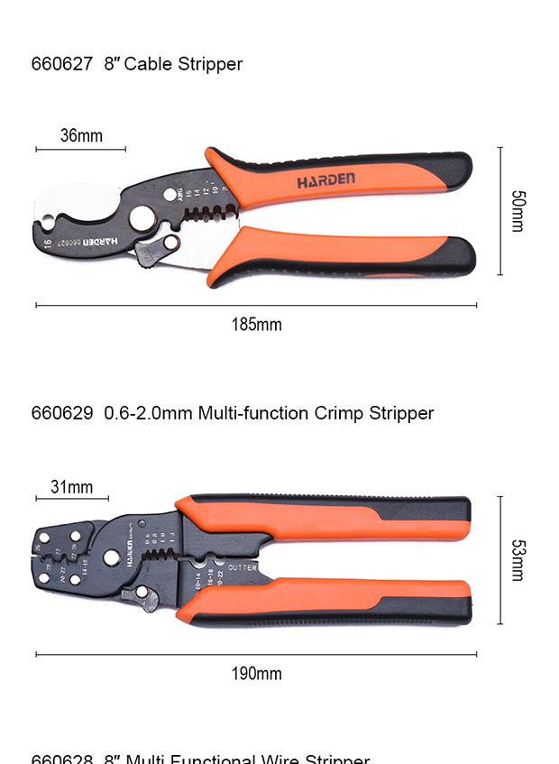 8" Multi Functional Wire Stripper