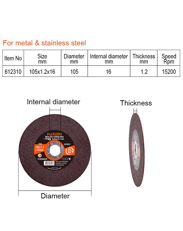 Abrasive Cutting Disc (T41)