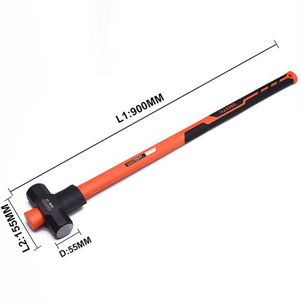 Sledge Hammer with Fiberglass Handle