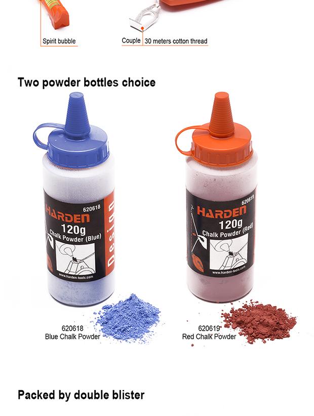 3Pcs Chalk Line Reel Set