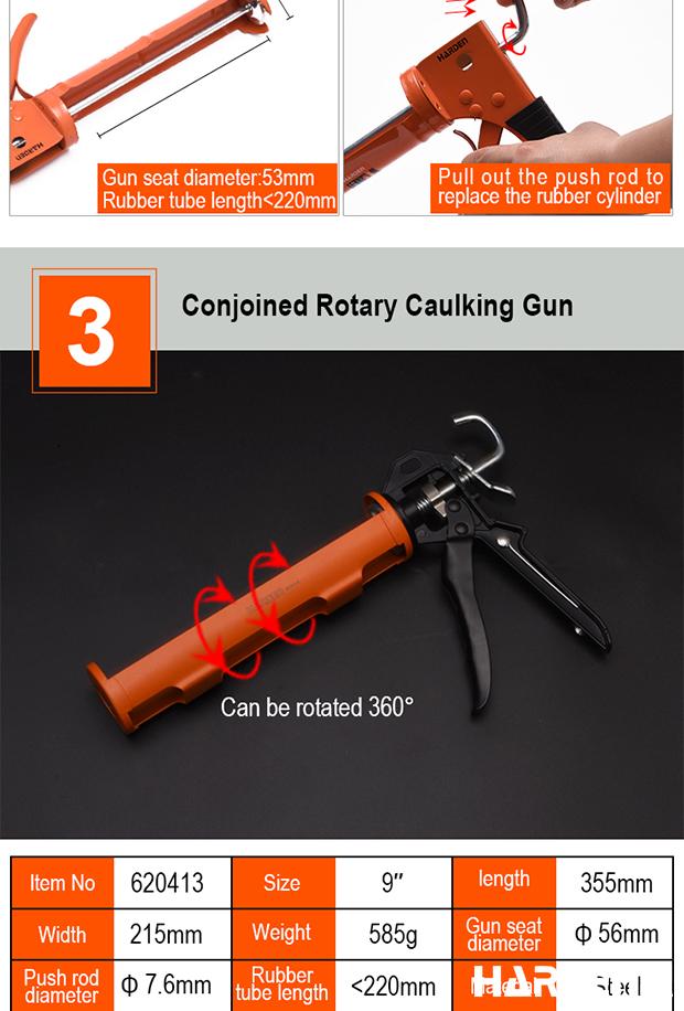 15'' Aluminium Caulking Gun