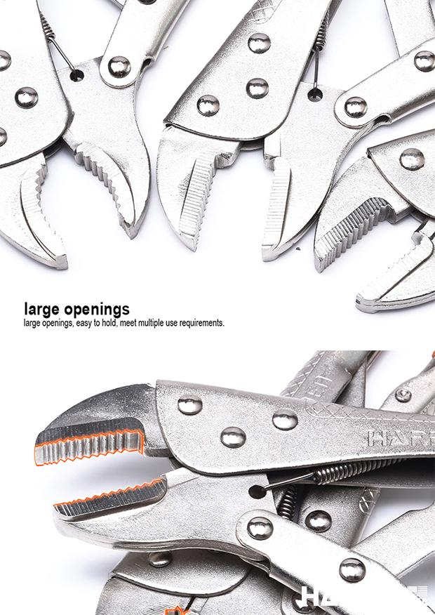10" Oval Jaw Lock-Grip Plier