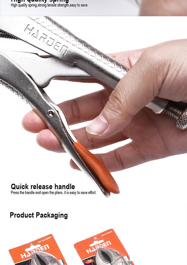10" Oval Jaw Lock-Grip Plier