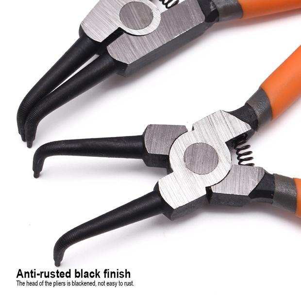 4Pcs 7" Circlip Pliers Set