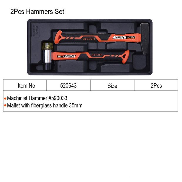 2Pcs Hammers Set