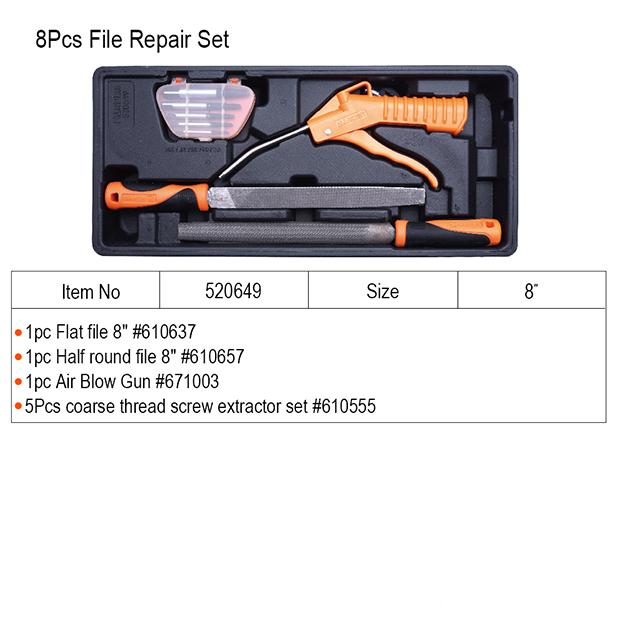 8Pcs File Repair Set