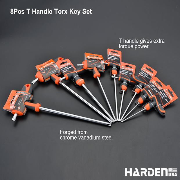 8Pcs T Handle Torx Key Set