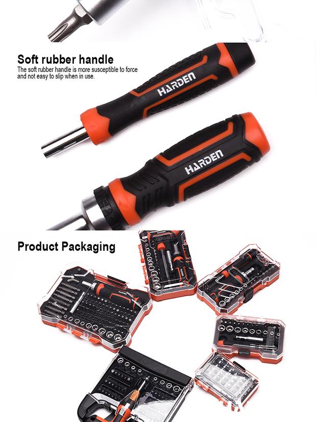 31Pcs Ratchet Screwdriver & Bits Set