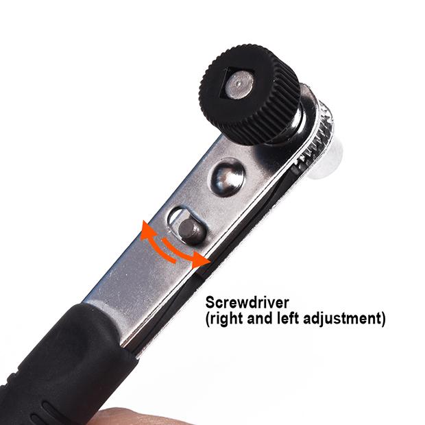 39Pcs Ratchet Screwdriver & Bits Set