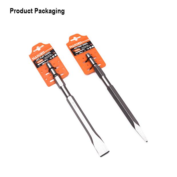 17X280mm Hex Point & Flat Chisel